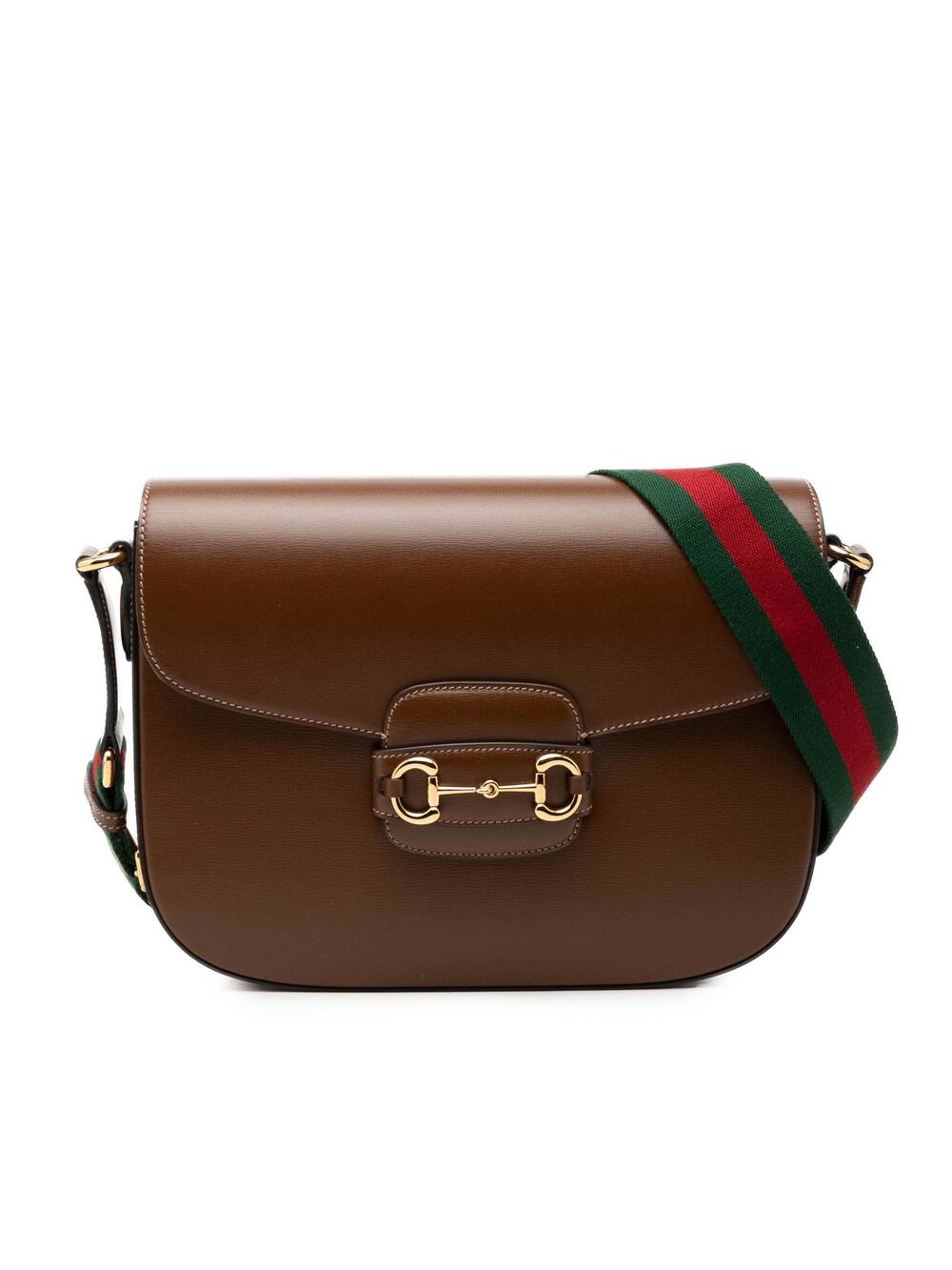 Gucci Horsebit Shoulder Bag Leather #350283G17B